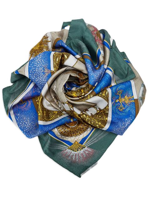 hermes scarves used|pre owned hermes scarves.